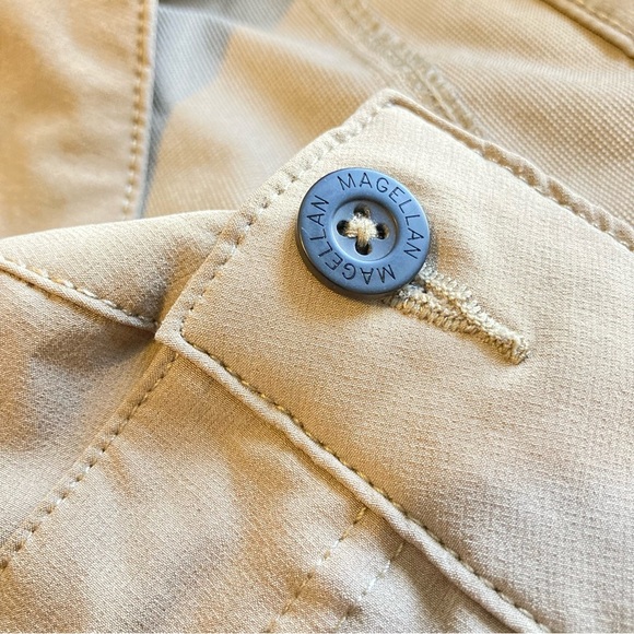 Magellan Outdoors Classic Fit Moisture Wicking‎ Men's Tan Pants - Picture 6 of 12